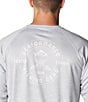 Color:Cool Grey - Image 2 - Super Terminal Tackle PFG™ Fresh Fade Long Sleeve Graphic T-Shirt