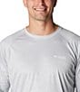 Color:Cool Grey - Image 4 - Super Terminal Tackle PFG™ Fresh Fade Long Sleeve Graphic T-Shirt
