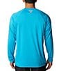 Color:Ocean Blue - Image 2 - Terminal Tackle™ Tech Long Sleeve T-Shirt
