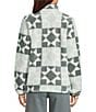 Columbia West Bend Plaid Fleece Stand Collar Long Sleeve Zip Front Jacket - Image 2