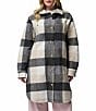 Columbia Wildest Venture Long Fleece Button Front Shacket - Image 1