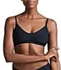 Color:Midnight - Image 1 - Butter Seamless Scoop Neck Bralette