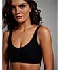 Color:Black - Image 4 - Butter Soft-Support Adjustable Bralette