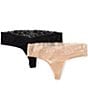 Commando Double Take Lace Thong 2-Pack - Image 1