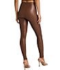 Commando Faux Leather Legging, Color:Chocolate - Image 2
