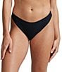 Color:Black - Image 1 - Mid-Rise Butter Thong