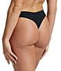Color:Black - Image 2 - Mid-Rise Butter Thong