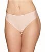 Color:Beige - Image 1 - Mid-Rise Butter Thong
