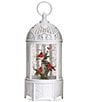 Confetti Lites Cardinal Branches Lighted Swirl Vintage Birdcage Lantern - Image 1