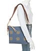 Consuela Arlo Embroidered Gem Denim Hobo Bag - Image 6