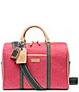 Consuela Bae Jet Setter Multi Colored Glitter Messenger Bag - Image 1