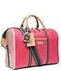 Consuela Bae Jet Setter Multi Colored Glitter Messenger Bag - Image 3
