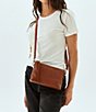 Consuela Brandy Midtown Crossbody Bag, Color:Brandy - Image 6