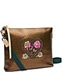 Consuela Bronze Heart Motif Mason Downtown Crossbody Bag, Color:Mason - Image 5