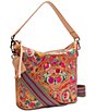 Consuela Bronzer Hobo Bag, Color:Multi - Image 3