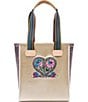 Consuela Char Chica Tote Bag, Color:Champagne - Image 1