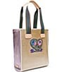 Consuela Char Chica Tote Bag, Color:Champagne - Image 5