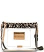 Consuela Clear Leopard Downtown Mona Crossbody Bag - Image 1