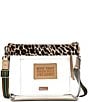 Consuela Clear Leopard Downtown Mona Crossbody Bag - Image 2