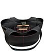Consuela Cyndi Joya Tassel Multi Colored Stiching Tote Bag - Image 3