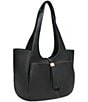 Consuela Cyndi Joya Tassel Multi Colored Stiching Tote Bag - Image 5