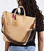 Consuela Diego Convertible Sling Tote Bag, Color:Light Beige - Image 6