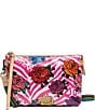 Consuela Frutti Midtown Floral and Bright Zebra Print Crossbody Bag, Color:Multi - Image 1