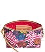 Consuela Frutti Midtown Floral and Bright Zebra Print Crossbody Bag, Color:Multi - Image 4