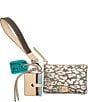 Consuela Iris Combi Iridescent Jag Print Wristlet, Color:Multi - Image 1