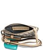 Consuela Iris Combi Iridescent Jag Print Wristlet, Color:Multi - Image 3