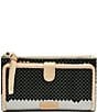 Consuela Metallic Textured Exterior Kyle Slim Wallet, Color:Kyle - Image 1