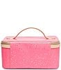 Consuela Shine Neon Pink Patent Star Glitter Large Train Case - Image 3
