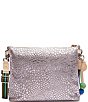 Color:Multi - Image 2 - LuLu Downtown Lilac Metallic Crossbody Bag