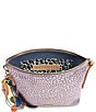 Consuela LuLu Downtown Lilac Metallic Crossbody Bag, Color:Multi - Image 3