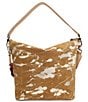 Consuela Marlow Metallic Splattered Suede Hobo Bag - Image 2