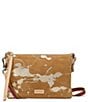 Consuela Marlow Midtown Metallic Splattered Suede Crossbody Bag - Image 1