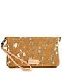Consuela Marlow Uptown Metallic Splattered Suede Crossbody Bag - Image 1
