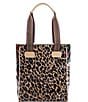 Consuela Mel Blue Jag Print Chica Tote Bag, Color:Multi - Image 1