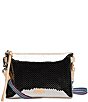 Consuela Metallic Textured Exterior Kyle Midtown Crossbody Bag, Color:Kyle - Image 1