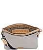 Consuela Metallic Textured Exterior Kyle Midtown Crossbody Bag, Color:Kyle - Image 3