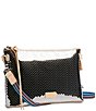 Consuela Metallic Textured Exterior Kyle Midtown Crossbody Bag, Color:Kyle - Image 5