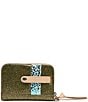 Consuela Oly Zippy Glitter Wallet, Color:Olive Green - Image 2