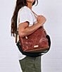 Consuela Sally Hobo Bag, Color:Brown - Image 6