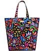 Consuela Sophie Abstract Basic Tote Bag, Color:Multi - Image 1