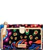 Color:Multi - Image 1 - Sophie Abstract Slim Wallet