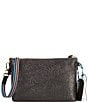 Color:Multi - Image 2 - Steely Midtown Leather Crossbody Bag