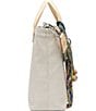 Consuela Thunderbird Embossed Snake Print Essential Tote Bag, Color:Beige - Image 5