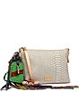 Consuela Thunderbird Midtown Embossed Snake Print Crossbody Bag, Color:Multi - Image 5