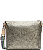 Color:Multi - Image 2 - Tommy Downtown Metallic Textured Crossbody Bag