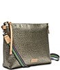 Color:Multi - Image 5 - Tommy Downtown Metallic Textured Crossbody Bag